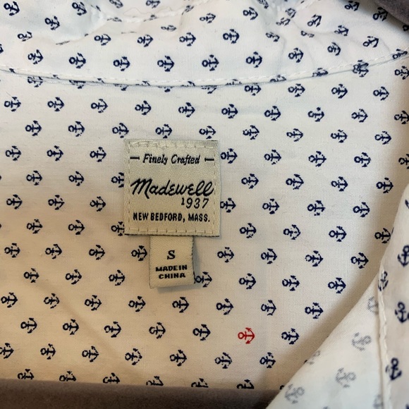 Madewell Anchor Button Down Shirt - Picture 3 of 6